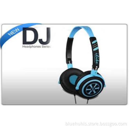 Computer Headphone Wired DJ Headphone with Mic and Volume C